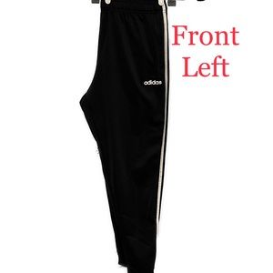 Men’s Sz XL Adidas 3-Stripes Tricot Pants Blck/Wht